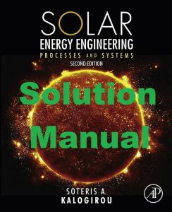 Soteris Kalogirou Solar Energy Engineering Solution Manual