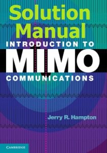 Solution Manual Introduction to MIMO Communications Jerry Hampton