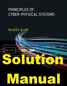 Solution Manual Principles of Cyber-Physical Systems Rajeev Alur