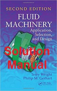 Solution Manual Fluid Machinery 2nd edition Terry Wright Philip Gerhart