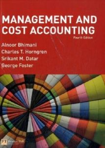 Management and Cost Accounting, 4th Edition - Alnoor Bhimani, Charles T. Horngren, Srikant M. Datar, George Foster - 988pd145mb