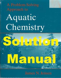 Solution Manual Aquatic Chemistry James Jensen