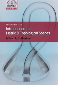 Wilson Sutherland Introduction to Metric and Topological Spaces Download
