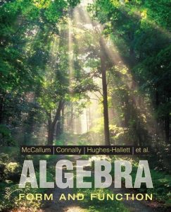 Algebra - William McCallum, Eric Connally