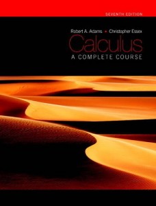 Calculus, a Complete Course - 7th ed - Robert A. Adams, Christopher Essex- 1077pd13mb