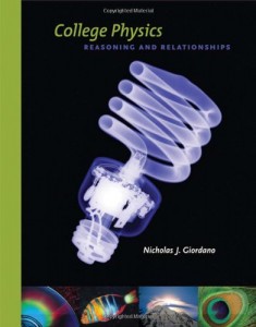 College Physics, Reasoning and Relationships - Nicholas Giordano - 1182pd40mb