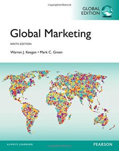 Global Marketing 9th edition Keegan and Green