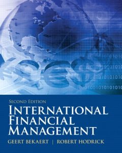 International Financial Management 2nd ed - Geert Bekaert, Robert J. Hodrick - 821pd8mb