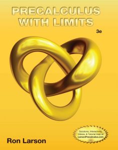 Precalculus with Limits 3rd ed - Ron Larson - 1089pd28mb